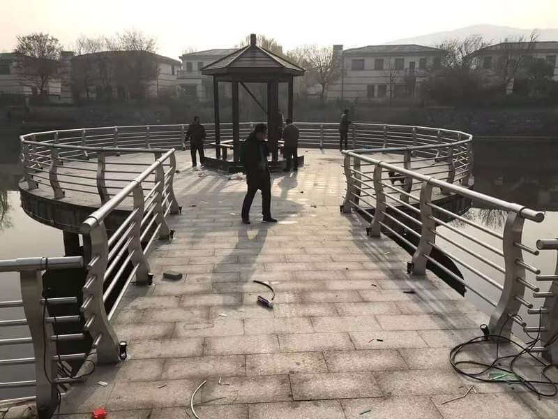 徐州銅山醫院不銹鋼護欄工程